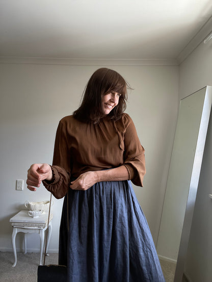 MAX high neck top RRP$149 (12-16)