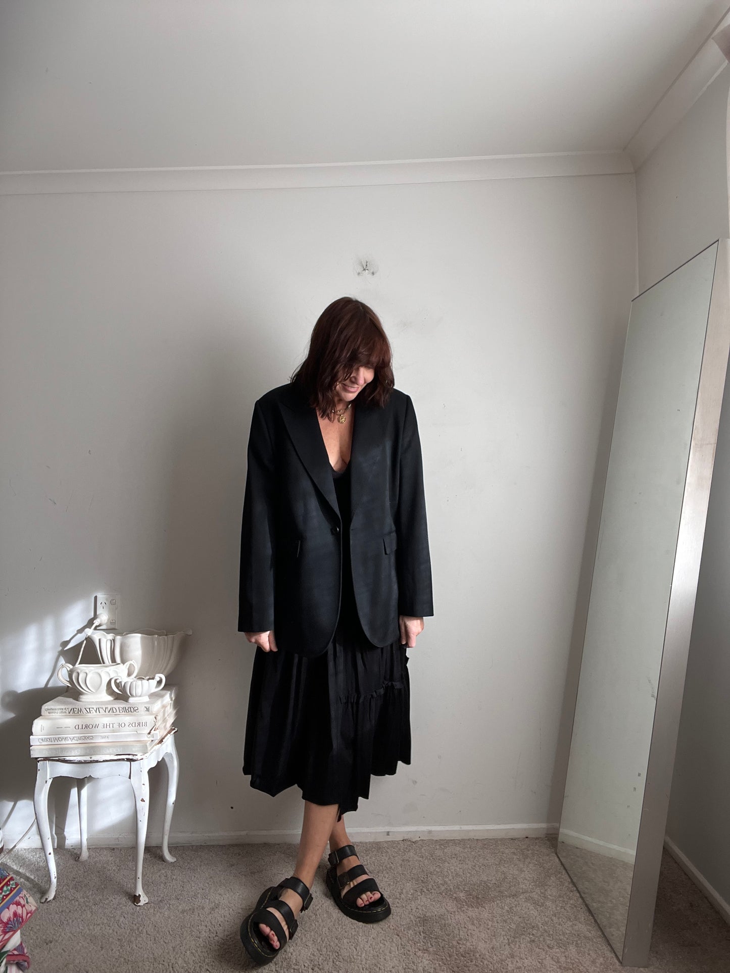 MOOCHI Tiered Midi Skirt RRP$320 (10)