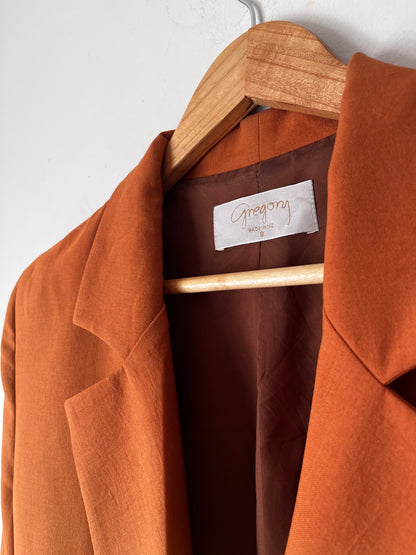 GREGORY Linen Blend Blazer RRP$250+ (8-10)