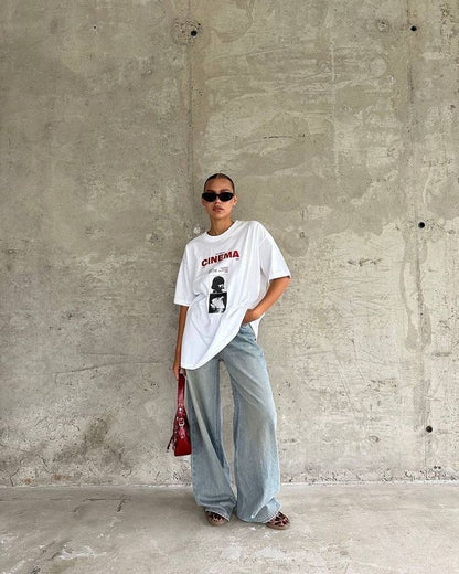 MOOCHI Six & Seven graphic tee RRP approx. $150 (10-12 oversized)