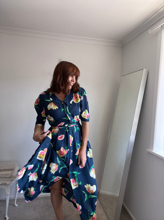 VINTAGE Dress (8-10)