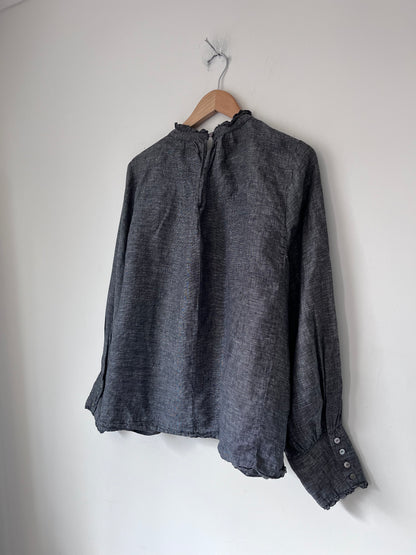 MAX linen blouse RRP$140 (16-18)