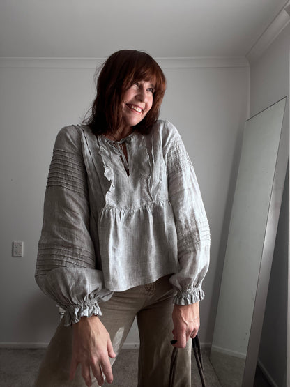 MAX Linen Blouse RRP$139 (12)