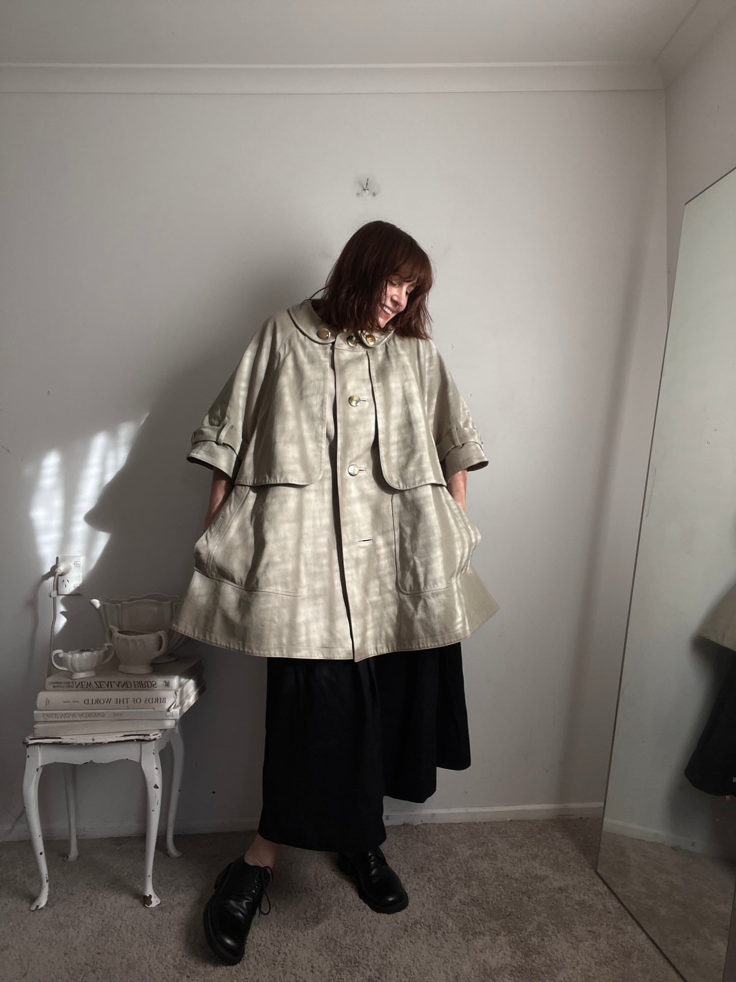 BURBERRY - 2006 Show - Swing Coat by Christopher Bailey RRP$3000 (10-16)