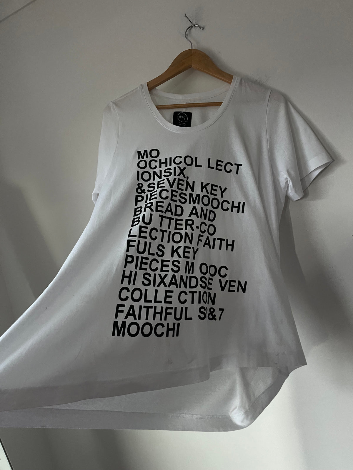 MOOCHI Six & Seven graphic tee RRP approx. $150 (10-12 oversized)