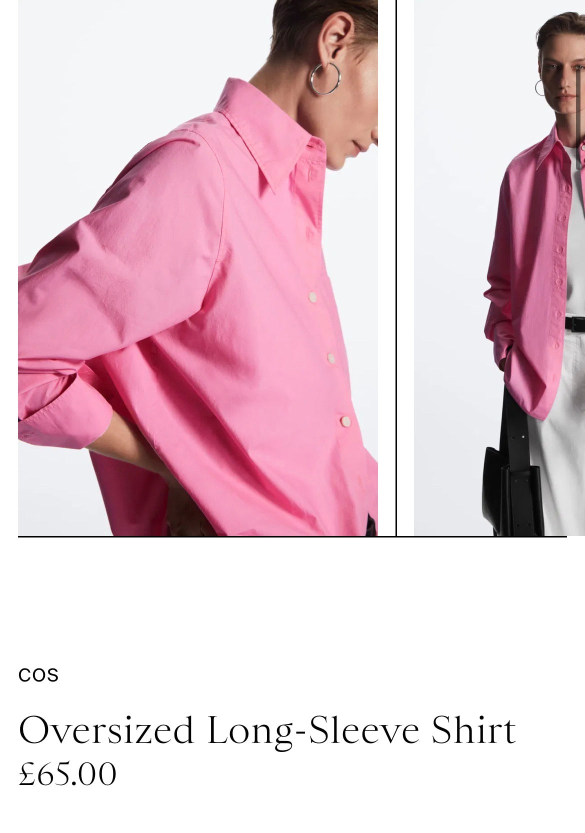 COS Shirt RRP$169 (10-12)