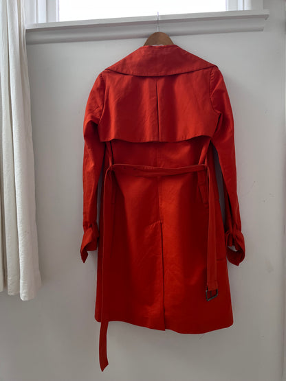 DEREK LAM 10 CROSBY Trench Coat RRP $895 (10)