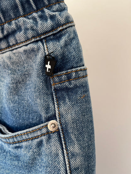 FEDERATION Wide Leg Drawstring Jeans RRP approx $170 (14)