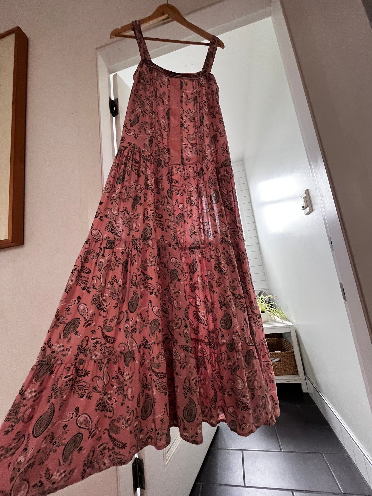 AUGUSTE THE LABEL Pink Paisley Dress RRP$300 (8)
