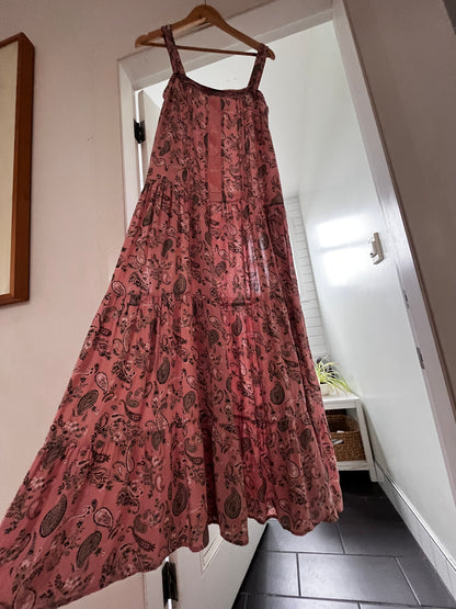 AUGUSTE THE LABEL Pink Paisley Dress RRP$300 (8)
