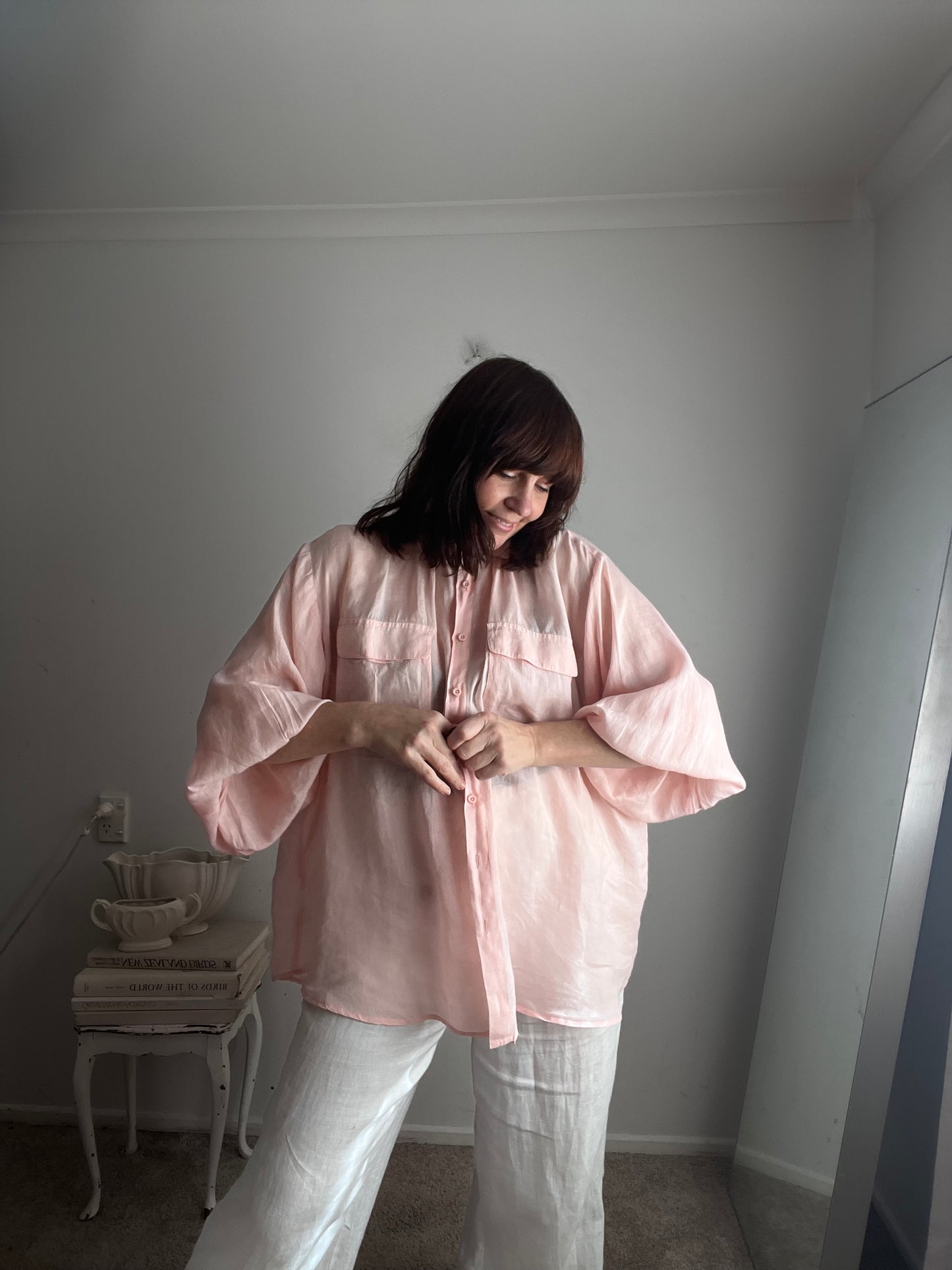 COCOWILLOW (CW) Lillian Ramie Shirt RRP$210 (12-18)
