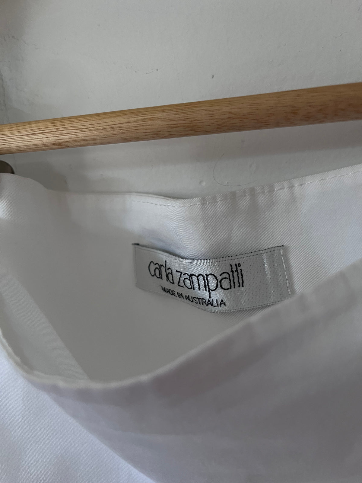 CARLA ZAMPATTI cotton skirt RRP approx. $450 (Size 10)