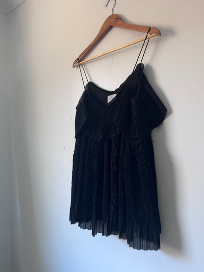 ACLER Pleated Ruffle Cami Top RRP $395 (6-8)