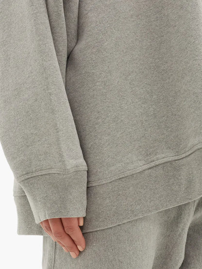 RAEY Grey Cotton Raglan Sweatshirt RRP$345 (12-16)