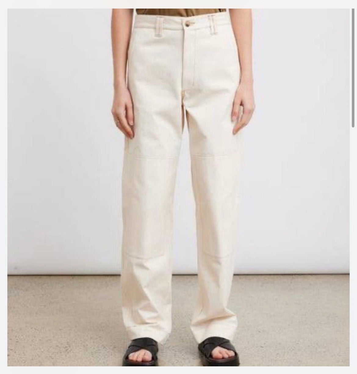 BASSIKE Double Knee Patch Jean RRP $495 (Size 12)
