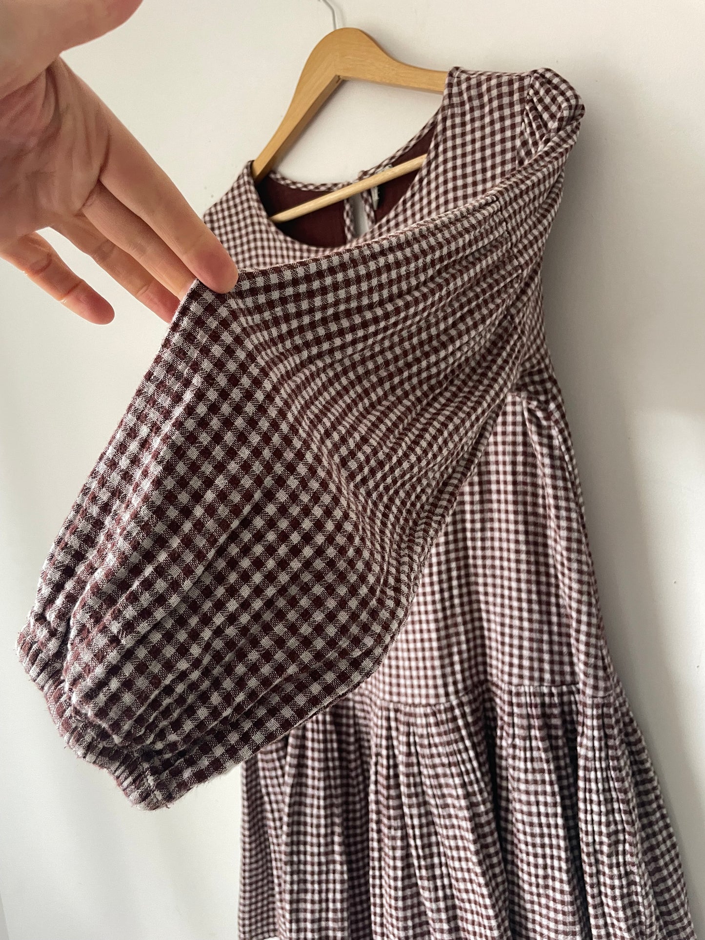 LOCALE gingham dress RRP$100 (8-10)