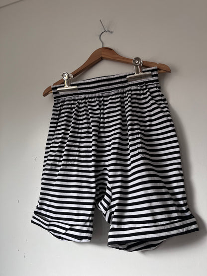 MOOCHI striped relaxed shorts RRP approx. $229 (Size 10)