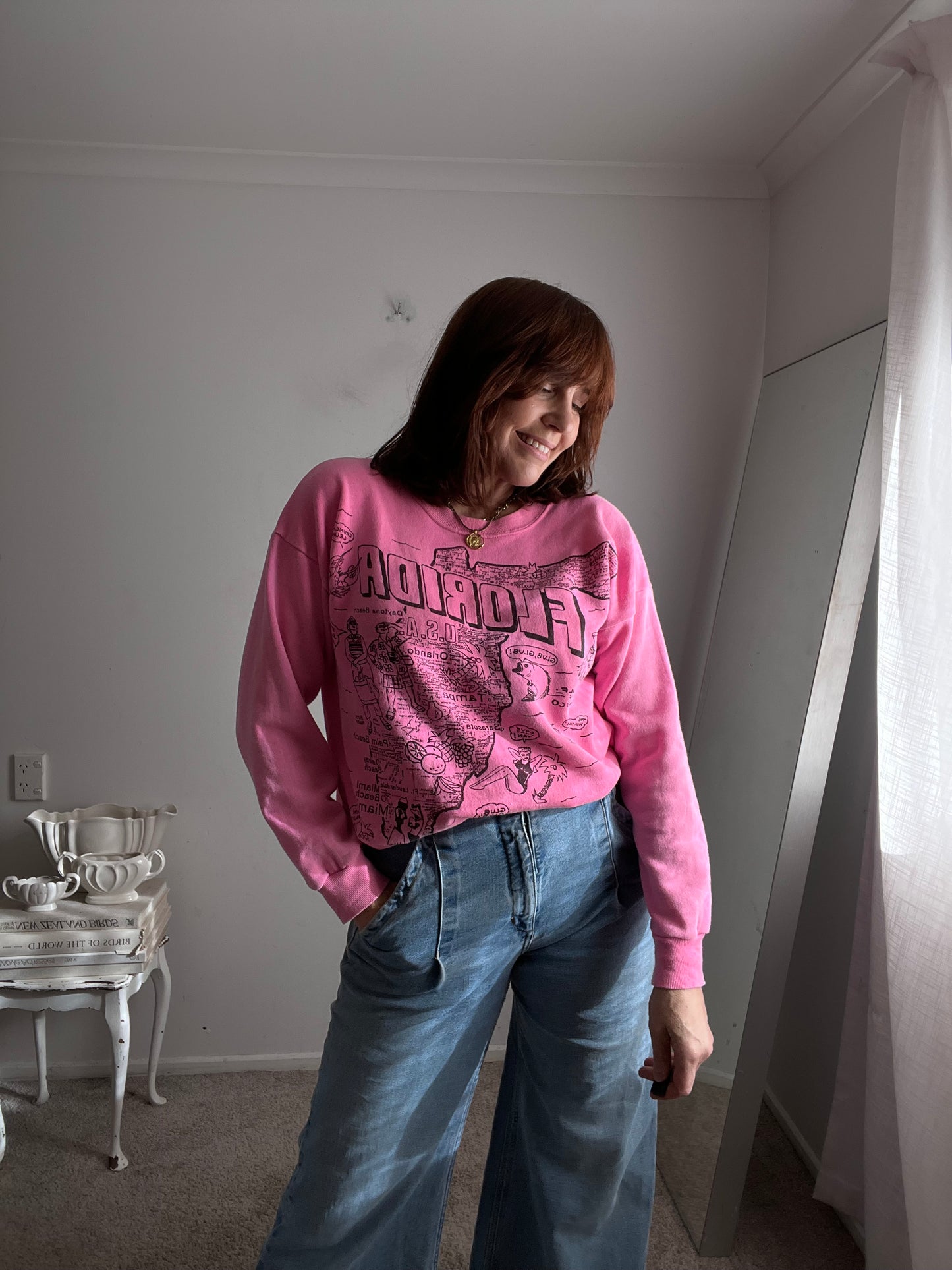 VINTAGE Florida Sweatshirt (8-12)