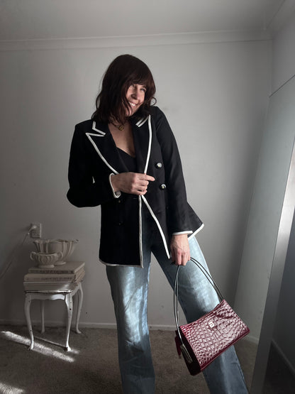 FATE & BECKER Fairfax Blazer RRP$180 (10-12)