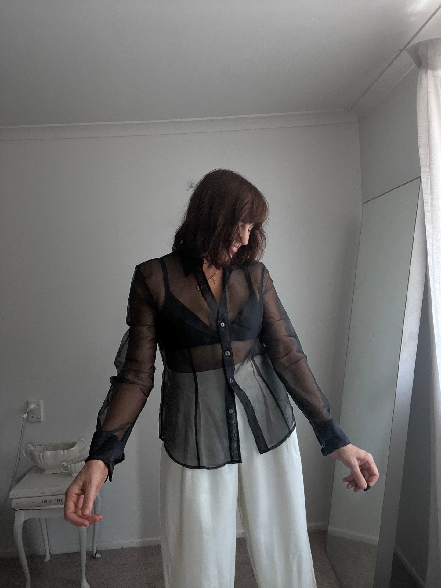 VINTAGE sheer shirt (12)