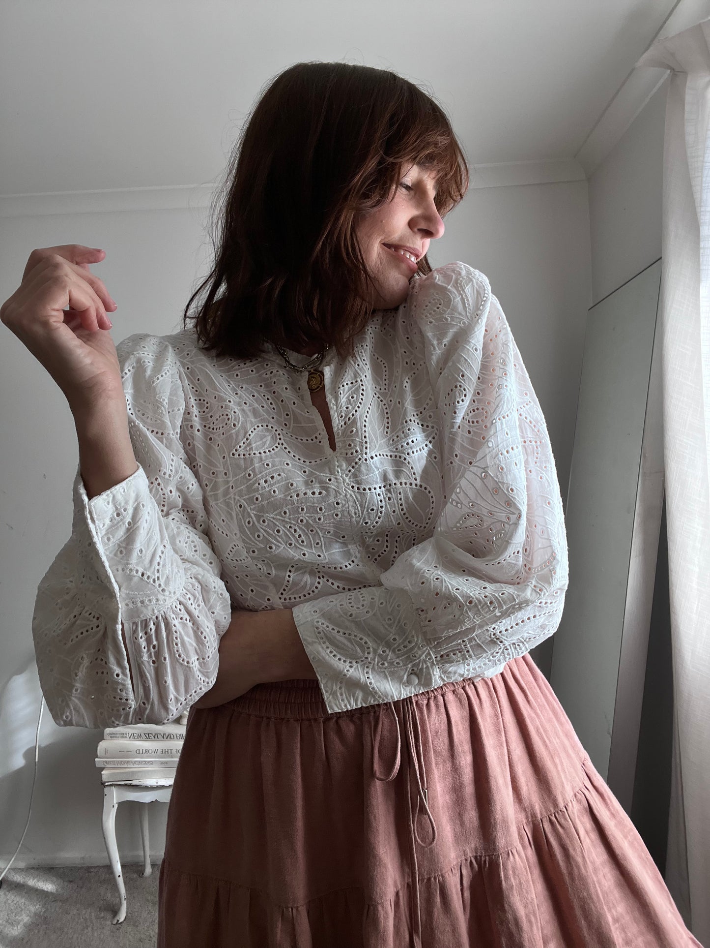 STATE OF PLAY Blouse RRP$119 (10-12)