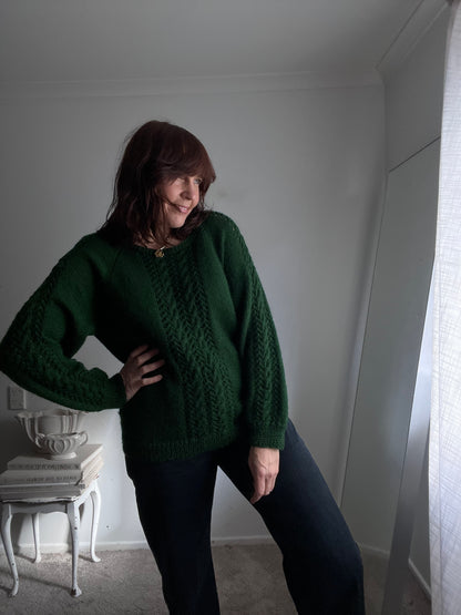 Soft Wool Hand-knit (8-12)
