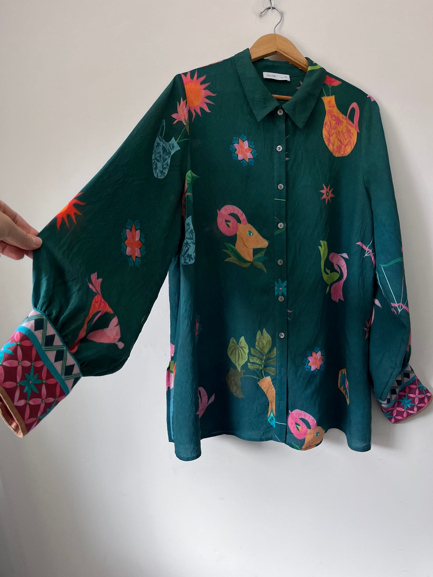 CITY CHIC shirt RRP$110 (16-20)