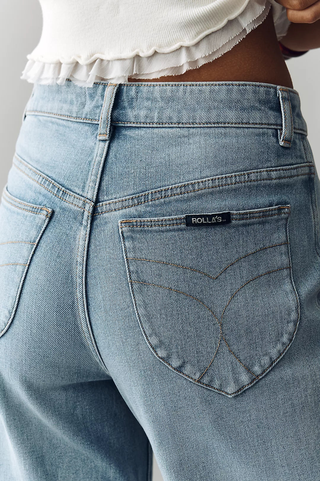 ROLLA’S High Rise Wide Leg Jeans RRP$180 (8-10)