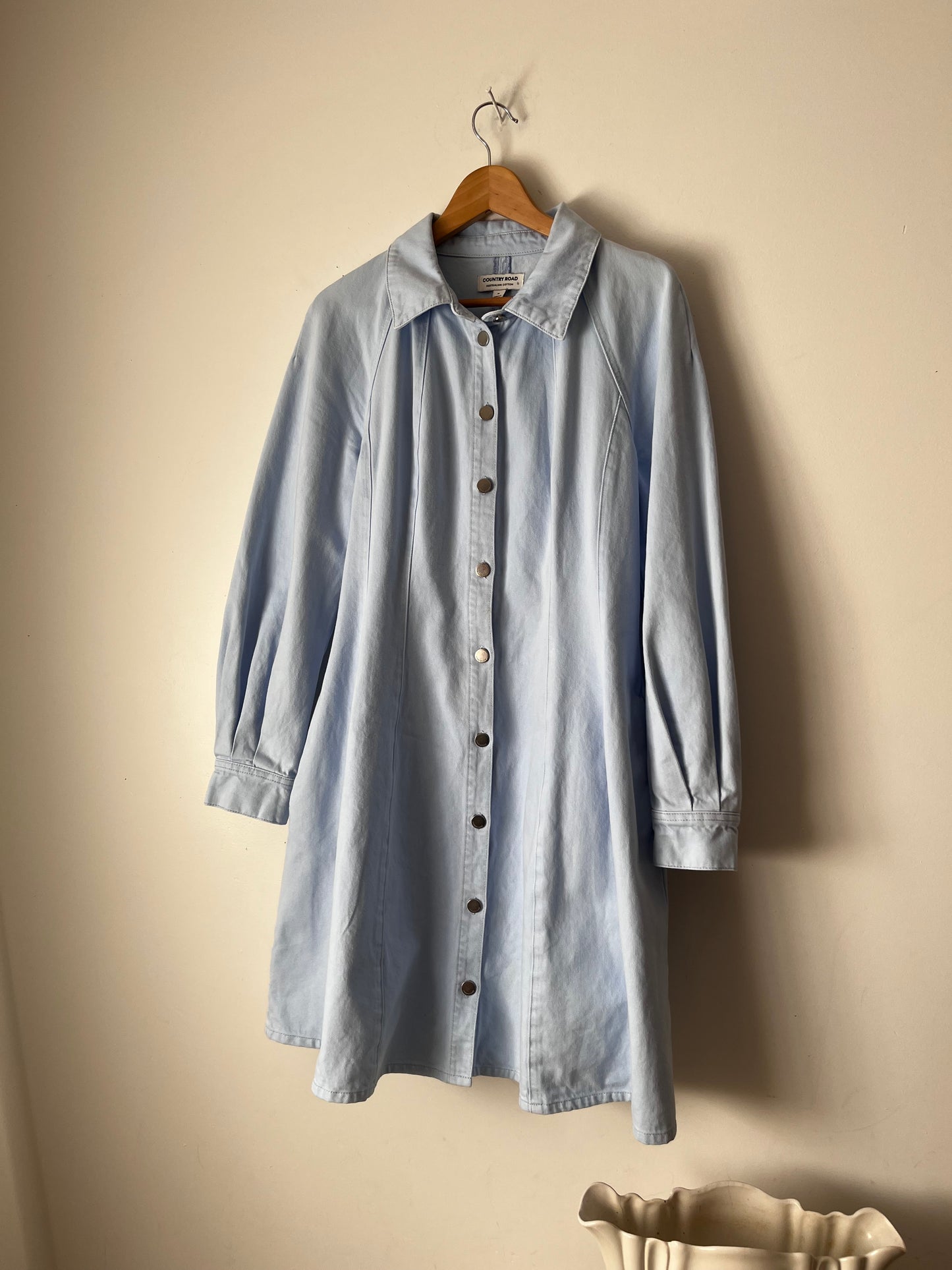 COUNTRY ROAD Denim Dress RRP approx $219 (14-16)