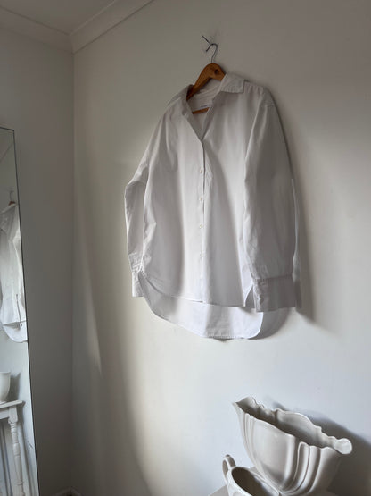 ASSEMBLY LABEL oversized cotton shirt RRP approx. $120 (Size 8-12)