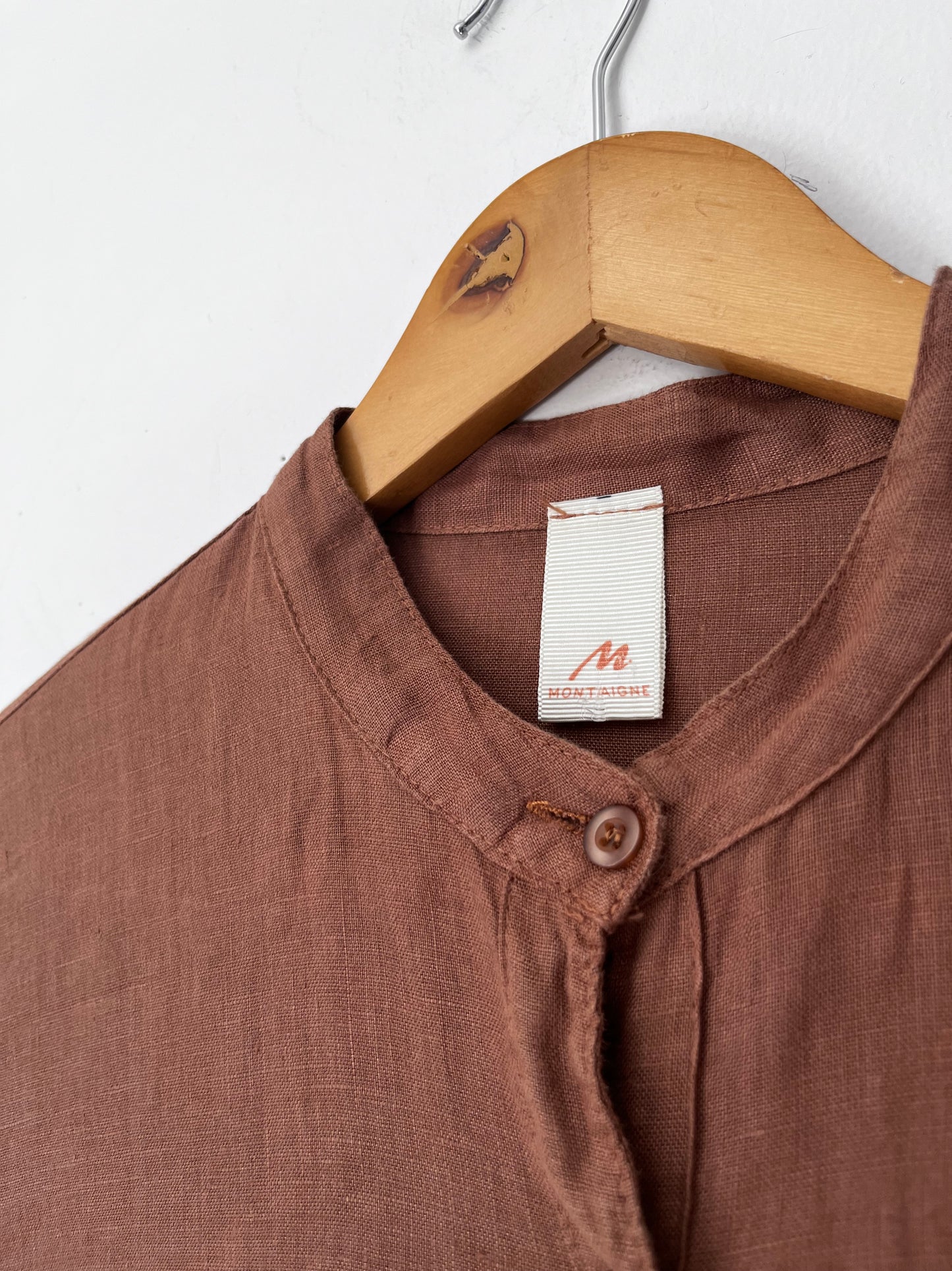 MONTAIGNE Italian Linen Button-Through Dress RRP$270 (16-18)
