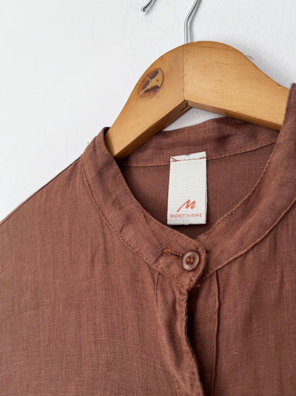 MONTAIGNE Italian Linen Button-Through Dress RRP$270 (16-18)