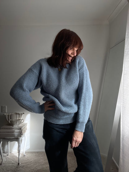 CASTLE Wool Fisherman Knit (8-12))