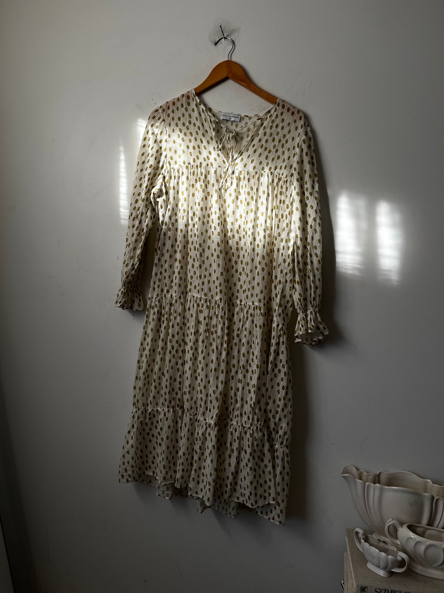 STELLA + GEMMA Olive Spot Dress RRP $169.99 (10)