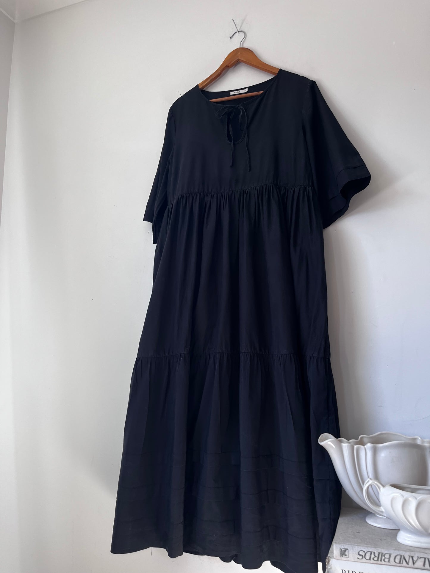 MARLE ‘Nellie’ Cotton-Silk Tiered Dress RRP$400 (14)