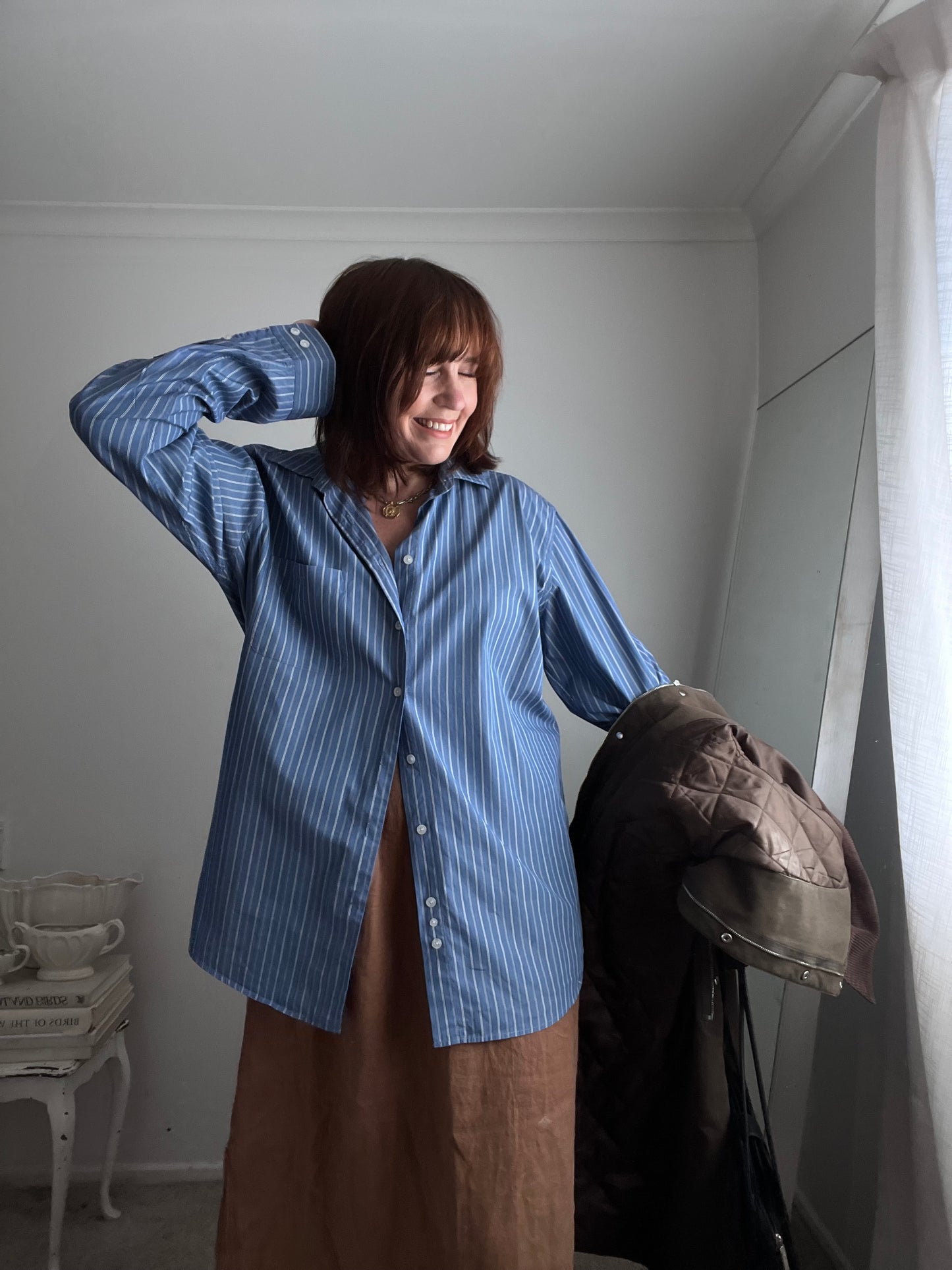 RODD & GUNN Italian Cotton Shirt RRP$139 (14-16)