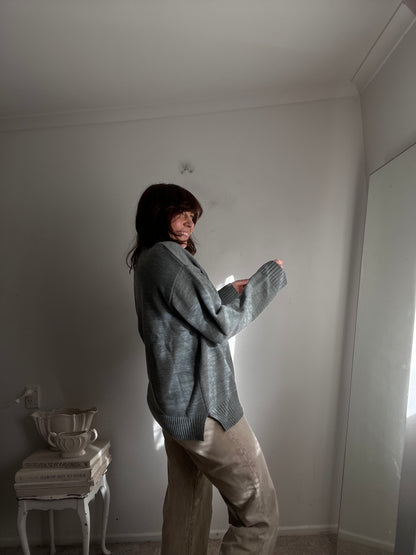 Grey Knit Jumper (10-12)