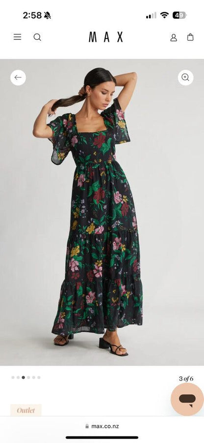 MAX Organic Cotton Dress RRP$240(6-8)