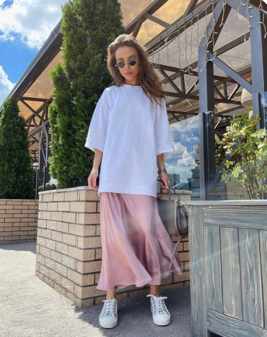 JULIETTE HOGAN Silk Skirt RRP $500 (10)