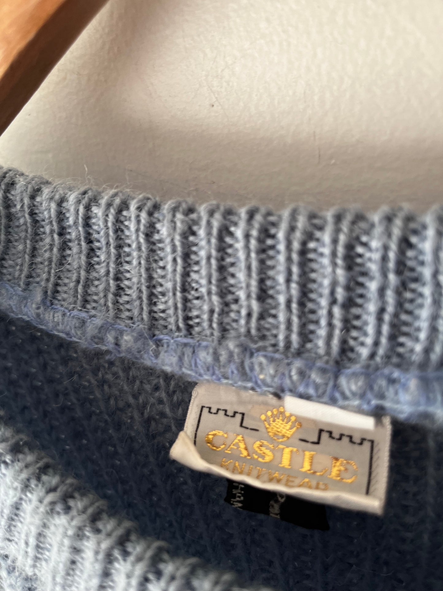 CASTLE Wool Fisherman Knit (8-12))