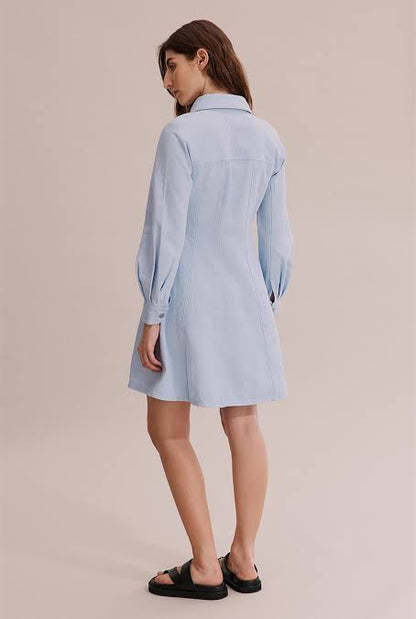 COUNTRY ROAD Denim Dress RRP approx $219 (14-16)