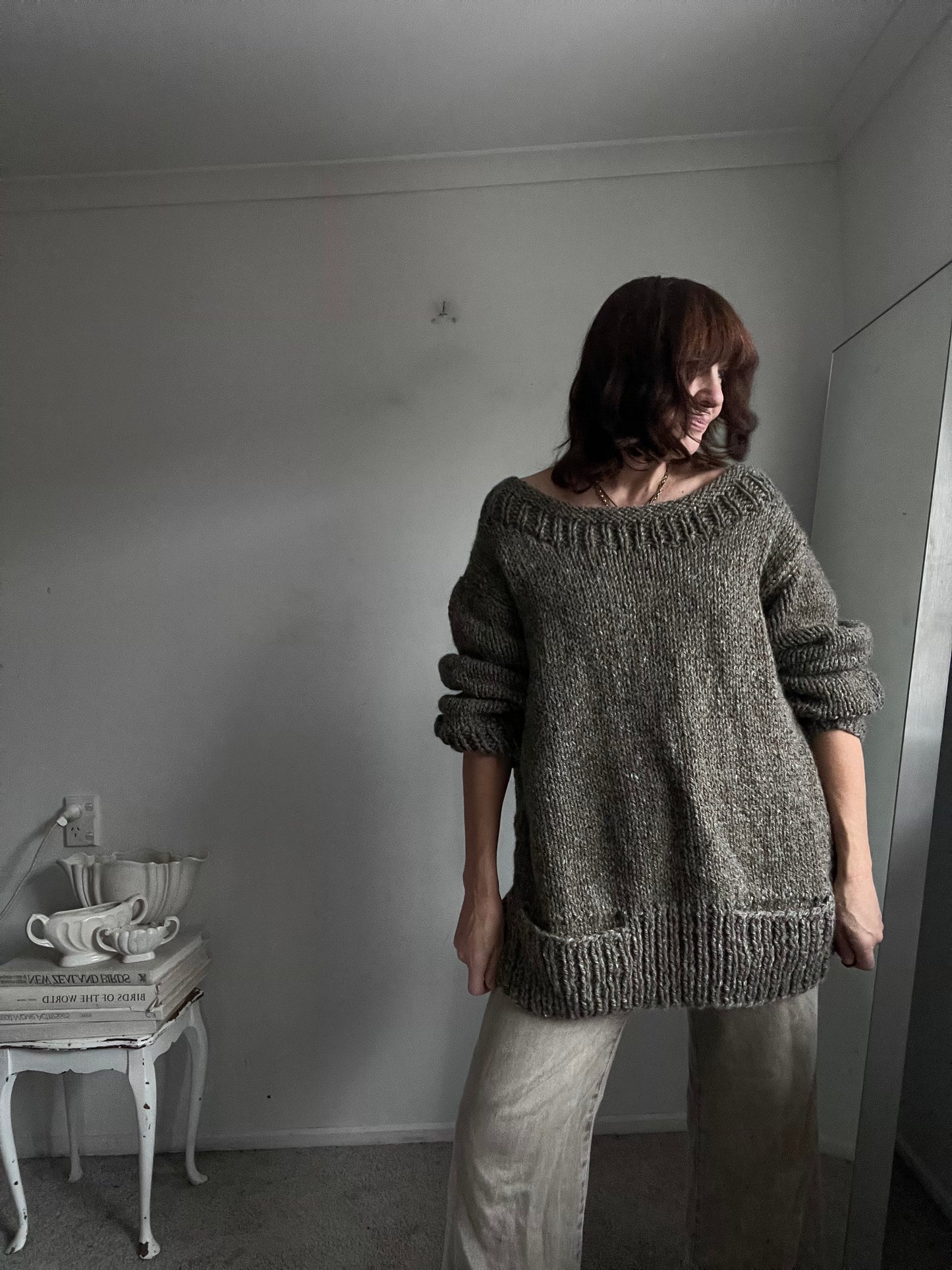 WOOL Handspun Jumper (14-16)
