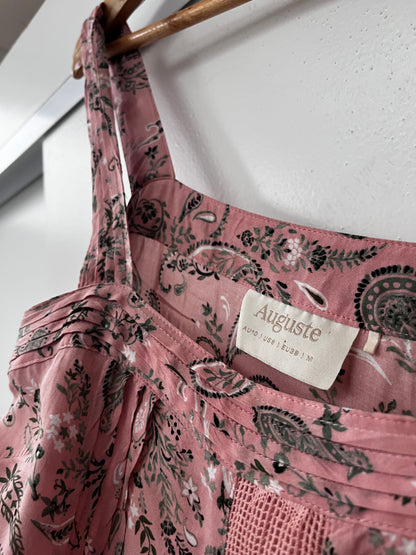 AUGUSTE THE LABEL Pink Paisley Dress RRP$300 (8)