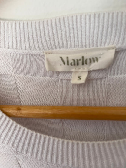 MARLOW textured cotton knit tee RRP$179 (10-14)