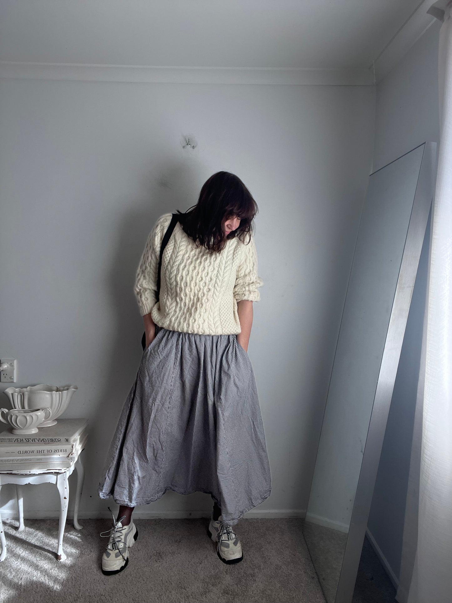 Hand Knit Cable Knit Jumper (6-10)