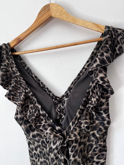 ZIMMERMANN Suraya Frill Lace-Up Swimsuit RRP$500 NZD (12)