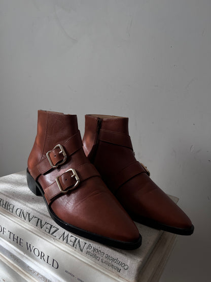 COUNTRY ROAD Candice ankle boots RRP$249 (39)
