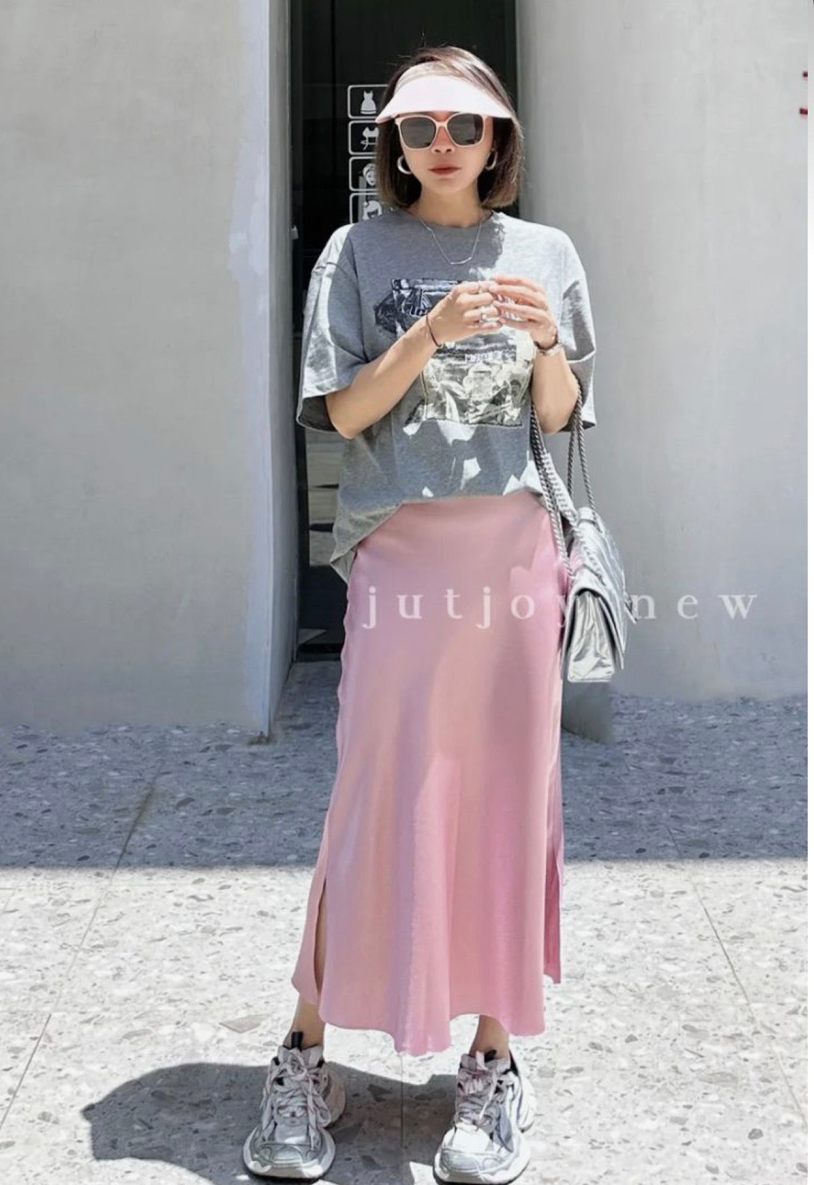 JULIETTE HOGAN Silk Skirt RRP $500 (10)