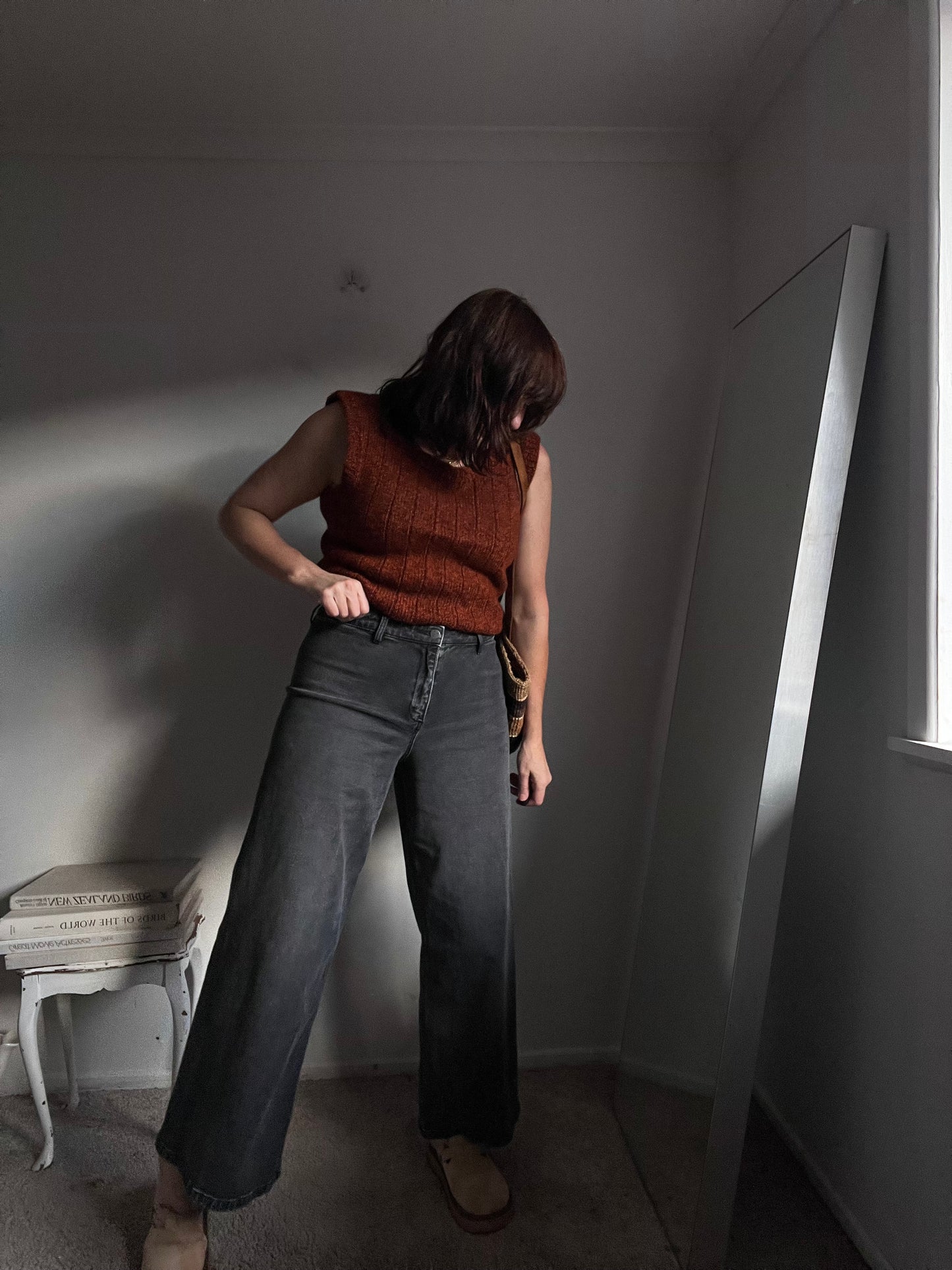 MAX Washed Black Wide Leg Jeans RRP$149 (14)