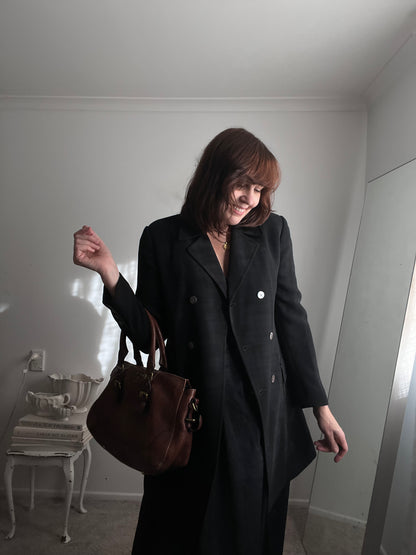 VINTAGE Longline Blazer (10-12)